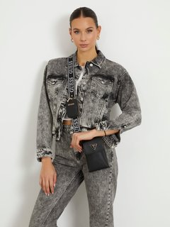 Latona Flap obal na mobil – GUESS, Černá barva Ženy