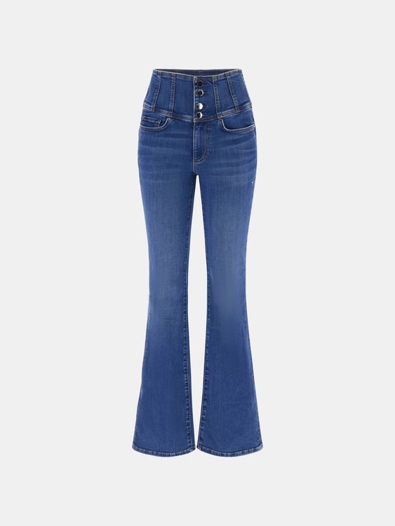 Corset Shape Up jeans Modrá barva Ženy