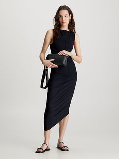 Logo crossbody Černá barva Ženy