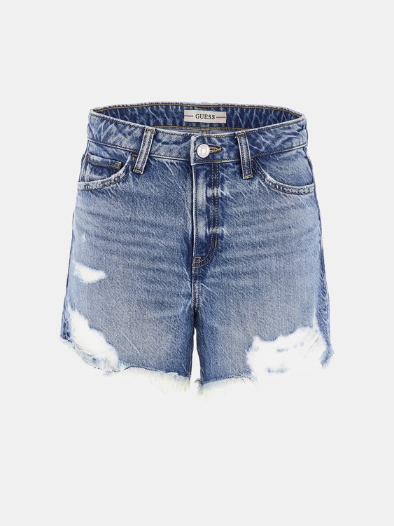 GUESS – Relaxed šortky, Modrá barva 1