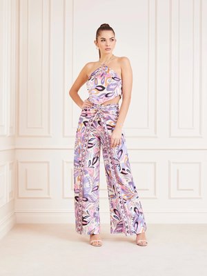 Gypset Scarf Printed top – Marciano, Fialová, Růžová barva Ženy