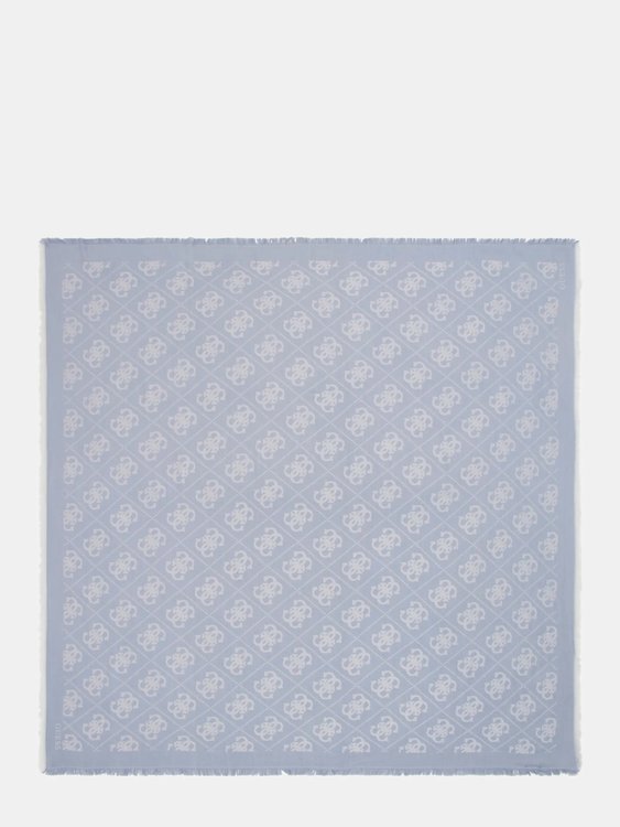 GUESS – Noelle Kefiah šátek, Modrá barva