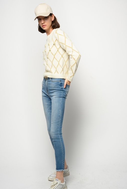 Luxusní Skinny jeans, Modrá barva, 25, 26, 27, 28, 29