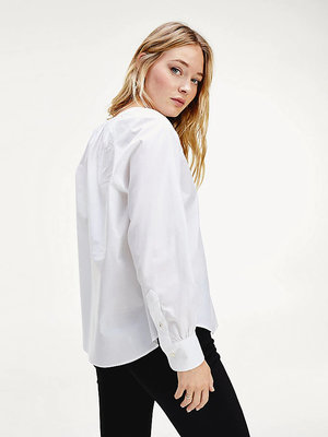 TH Blůza – Tommy Hilfiger, Bílá barva Ženy