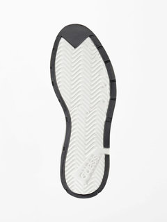 Guess, Bílá, Černá, Šedá barva Imola tenisky