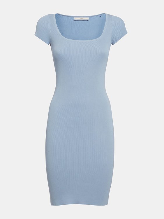 Luxusní Charlotte šaty, Modrá barva, M 1