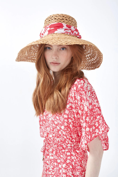 Módní Arama šaty, Červená barva, 2022