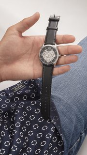 Módní Hodinky Tailor, Černá, Stříbrná barva, 2022 1