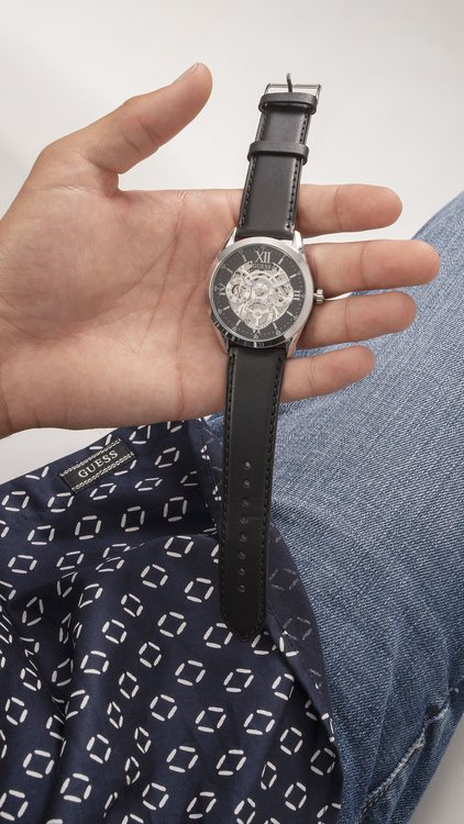 Módní Hodinky Tailor, Černá, Stříbrná barva, 2022 1