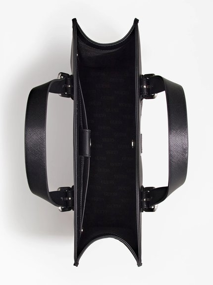 Módní Certosa shopper, Černá barva, 2022