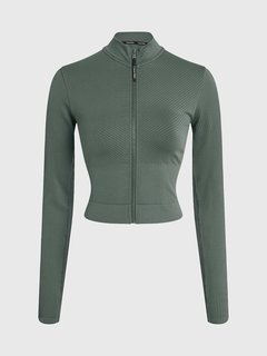 Zip Up mikina Šedá barva Ženy