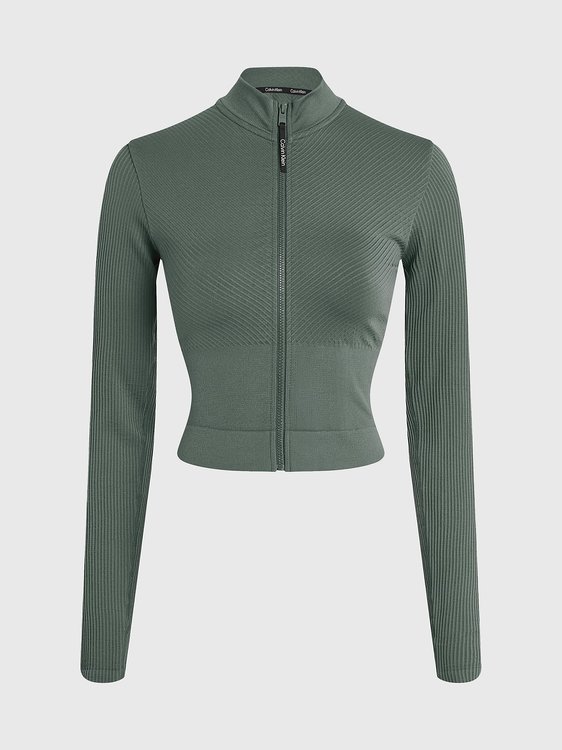 Zip Up mikina Šedá barva Ženy