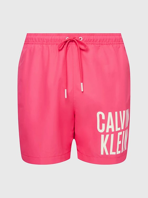 Calvin Klein Swimwear – Intense Power plavky, Růžová barva