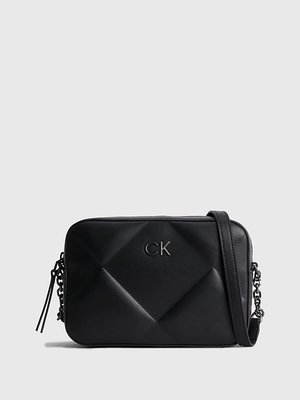 Calvin Klein Jeans – Re-Lock Camera crossbody, Černá barva