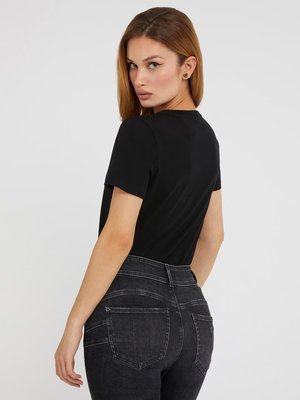 Animal triko – GUESS, Černá barva Ženy