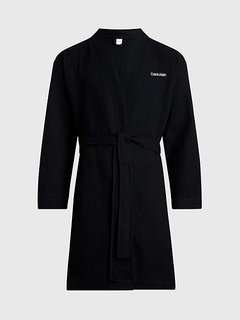 Waffle Robe župan Černá barva Muži