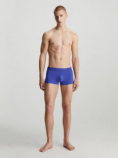 CK Black Cotton boxery Modrá barva Muži