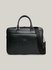 Tommy Hilfiger – TH Leather taška na notebook, Černá barva