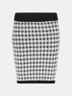 Violet Skirt sukně Bílá, Multi barva Ženy