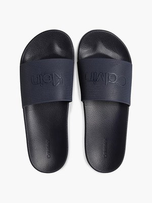 Calvin Klein Jeans – Pool pantofle, Modrá barva