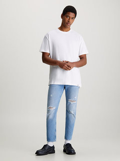 Luxusní Dad jeans, Modrá barva, 30/NI, 32/NI, 33/NI, 34/NI