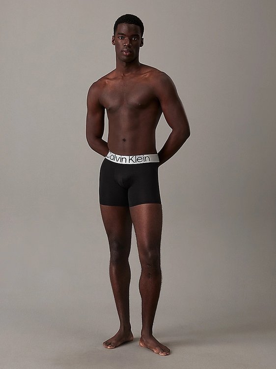 CK Steel Micro boxery 3ks Černá barva Muži