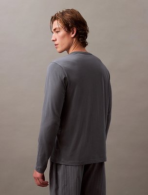 Logo Cotton triko – Calvin Klein Underwear, Šedá barva Muži