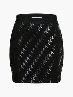 Jersey sukně Černá barva Ženy, Ženy