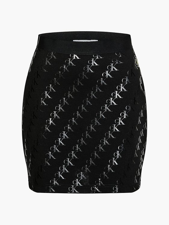 Jersey sukně Černá barva Ženy, Ženy