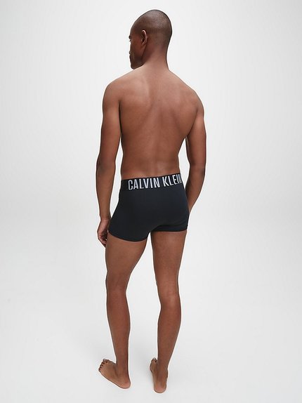 Módní Intense power boxery 2ks, Černá barva, BASIC                                   