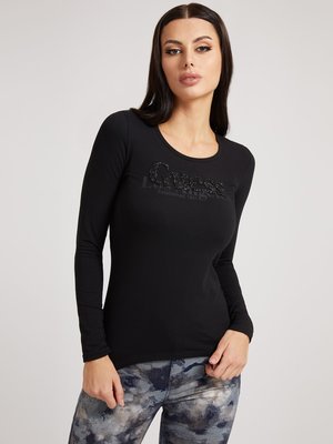 Módní Astrelle triko, Černá barva, 2022