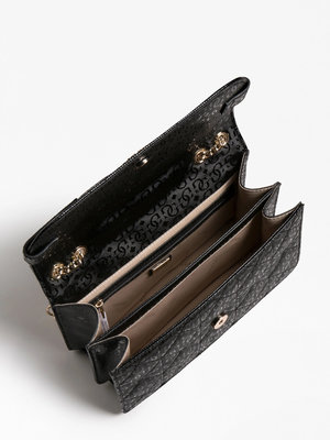 Kobo crossbody – Guess, Černá barva Ženy