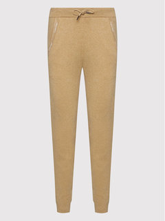 Luxusní Essential rib tepláky, Hnědá barva, XS, S, M, L