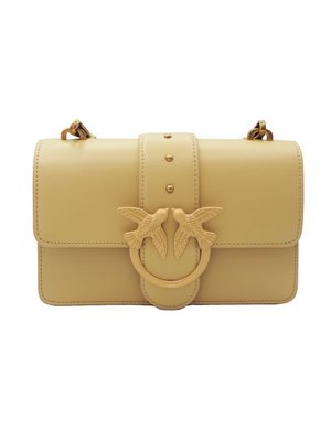 Pinko – Love Mini kabelka, Béžová barva