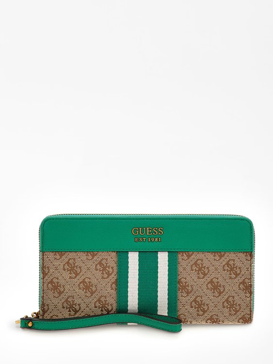GUESS – Katey peněženka, Zelená barva