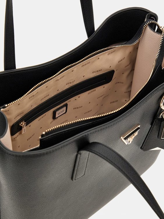 Luxusní Meridian Girlfriend velká kabelka, Černá barva, T/U