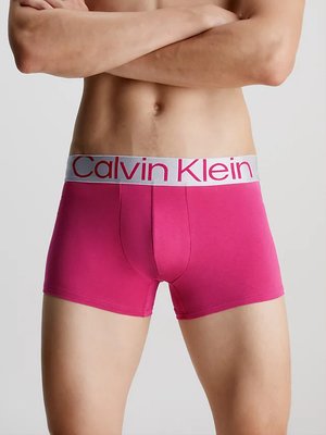 Reconsidered Steel boxery 3ks – Calvin Klein Underwear, Růžová, Zelená barva Muži