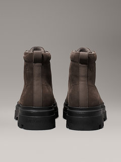 Luxusní Lugged Laceup biker obuv, Hnědá barva, 41, 42, 43, 44, 45, 46