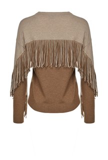 Coperto svetr – Pinko, Béžová, Hnědá, Krémová barva Ženy