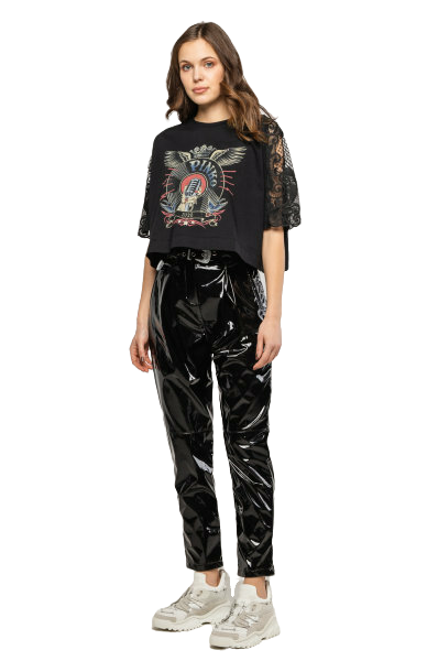 Černá barva, Mandorlato kalhoty