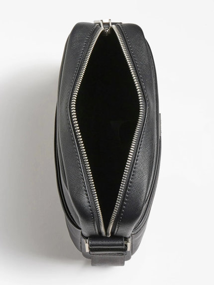 Módní Certosa crossbody, Černá barva, 2022