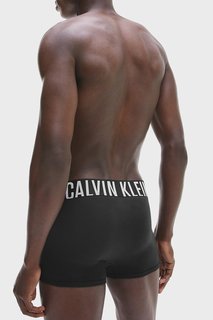 Luxusní Intense Power boxery 2ks, Černá, Tyrkysová barva, M