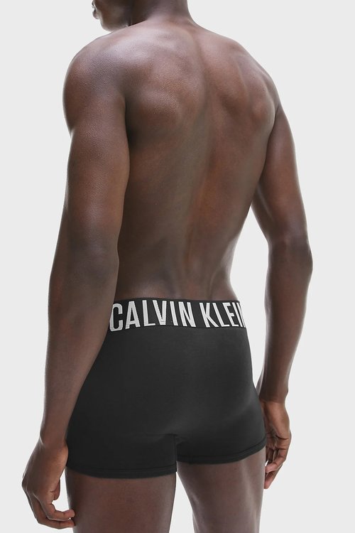 Luxusní Intense Power boxery 2ks, Černá, Tyrkysová barva, M