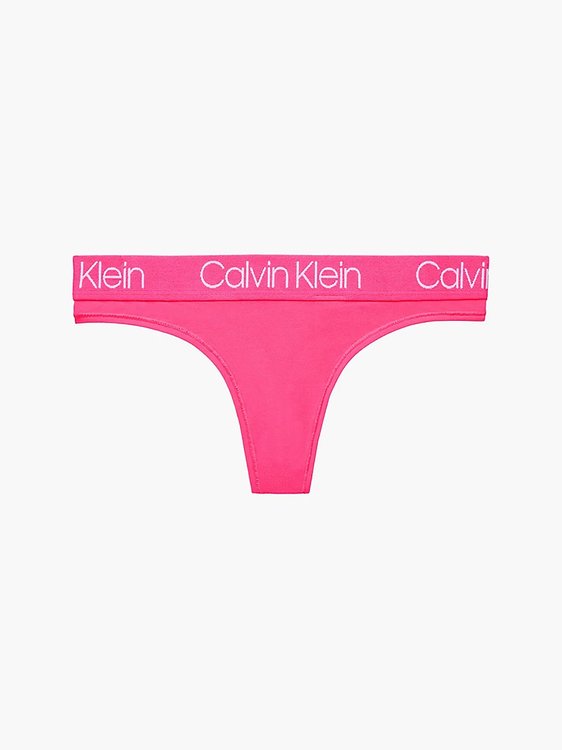 Calvin Klein Underwear – Body Cotton tanga, Růžová barva