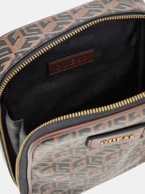 Módní Ederlo crossbody, Hnědá barva, 2023