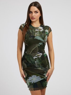 Aida šaty – GUESS, Zelená barva Ženy