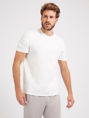 GUESS – Alphy triko, Bílá barva