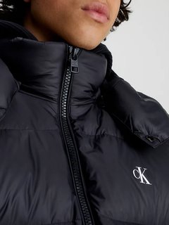 Luxusní Essentials Down Long bunda, Černá barva, S, M, L, XL, XXL