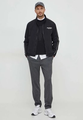 Stripe Track bunda – Tommy Hilfiger, Černá barva Muži