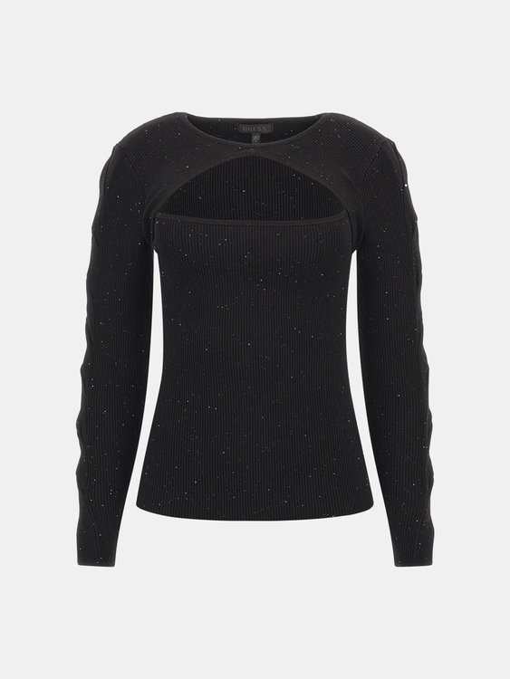 Laurel Micro Sequin svetr Černá barva Ženy